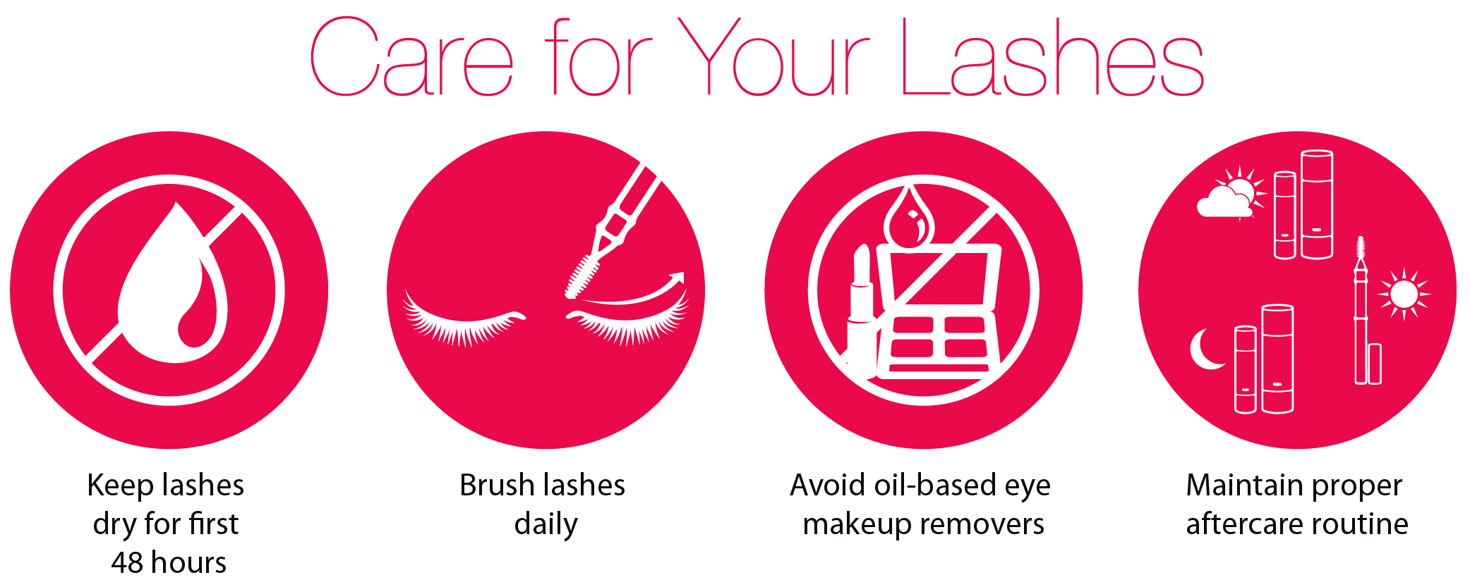 how to care for your lashes