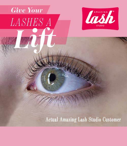 Actual Amazing Lash Studio Customer